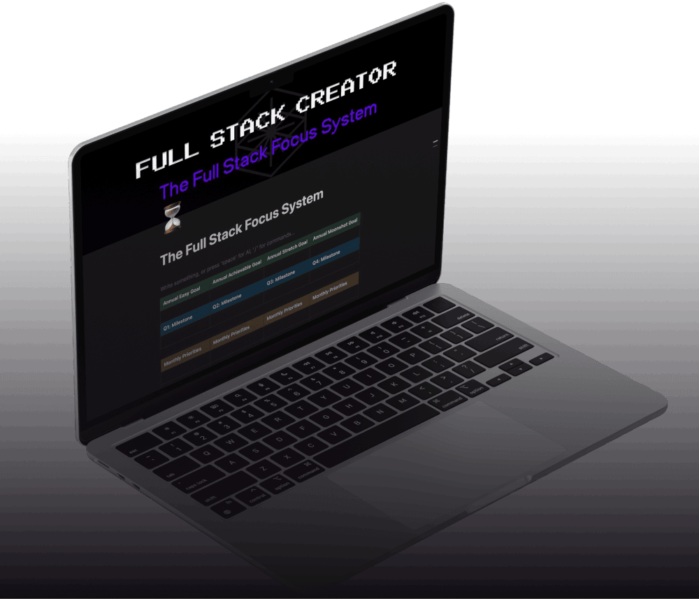 The Full Stack Focus System